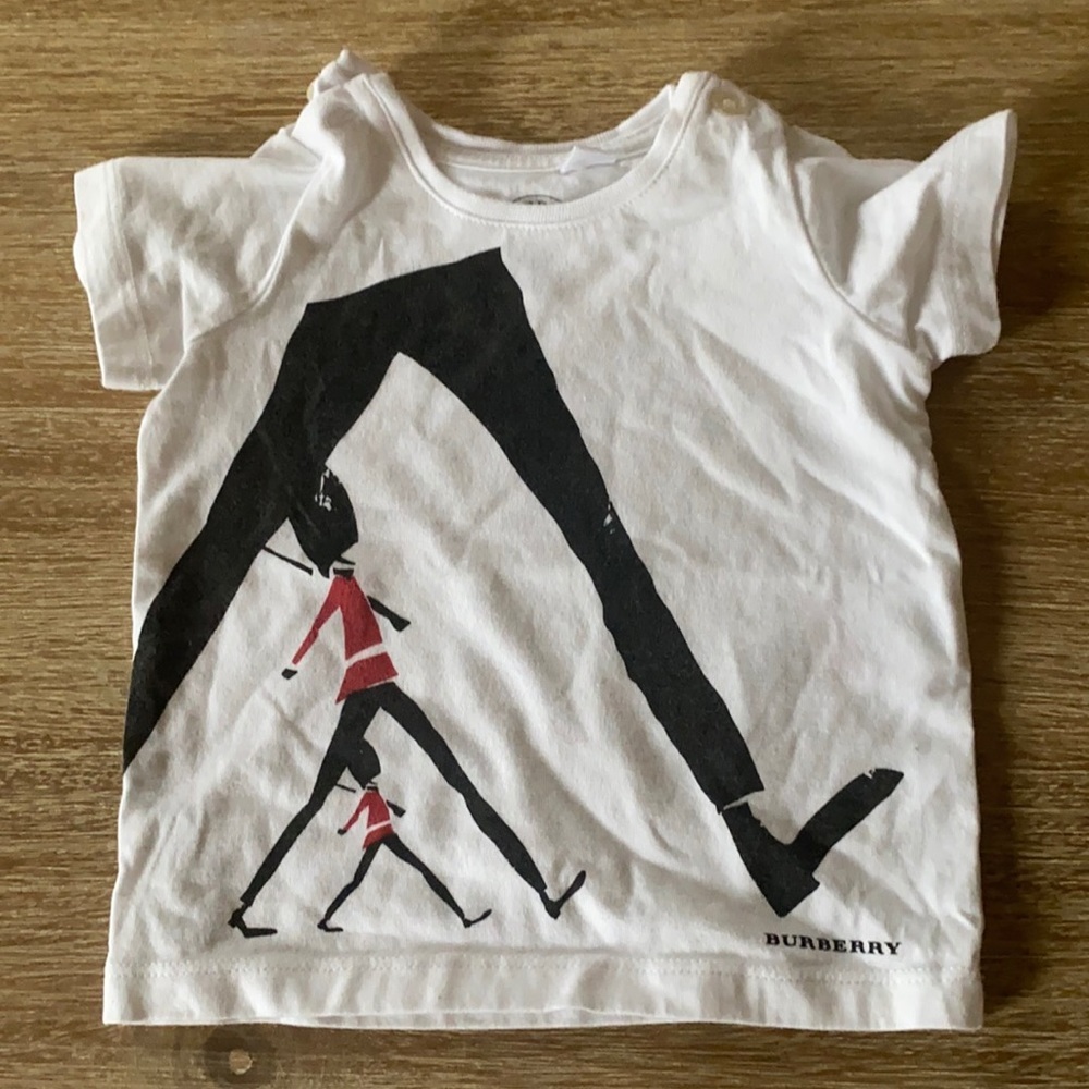 burberry t shirt 6months